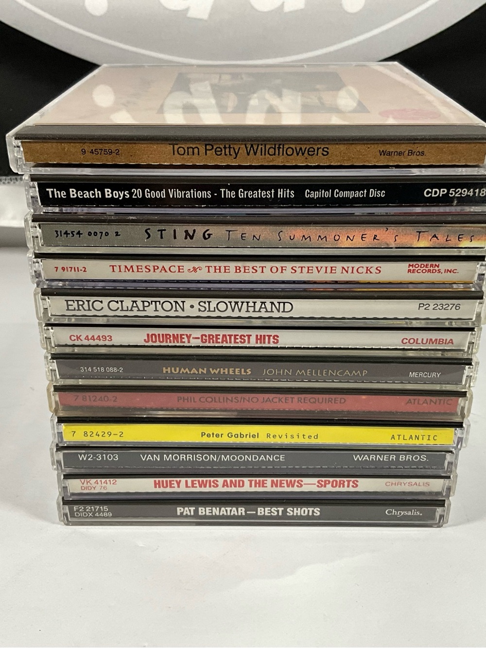 12 CD Classic Rock Lot - Tom Petty, Sting, Journey, Etc.